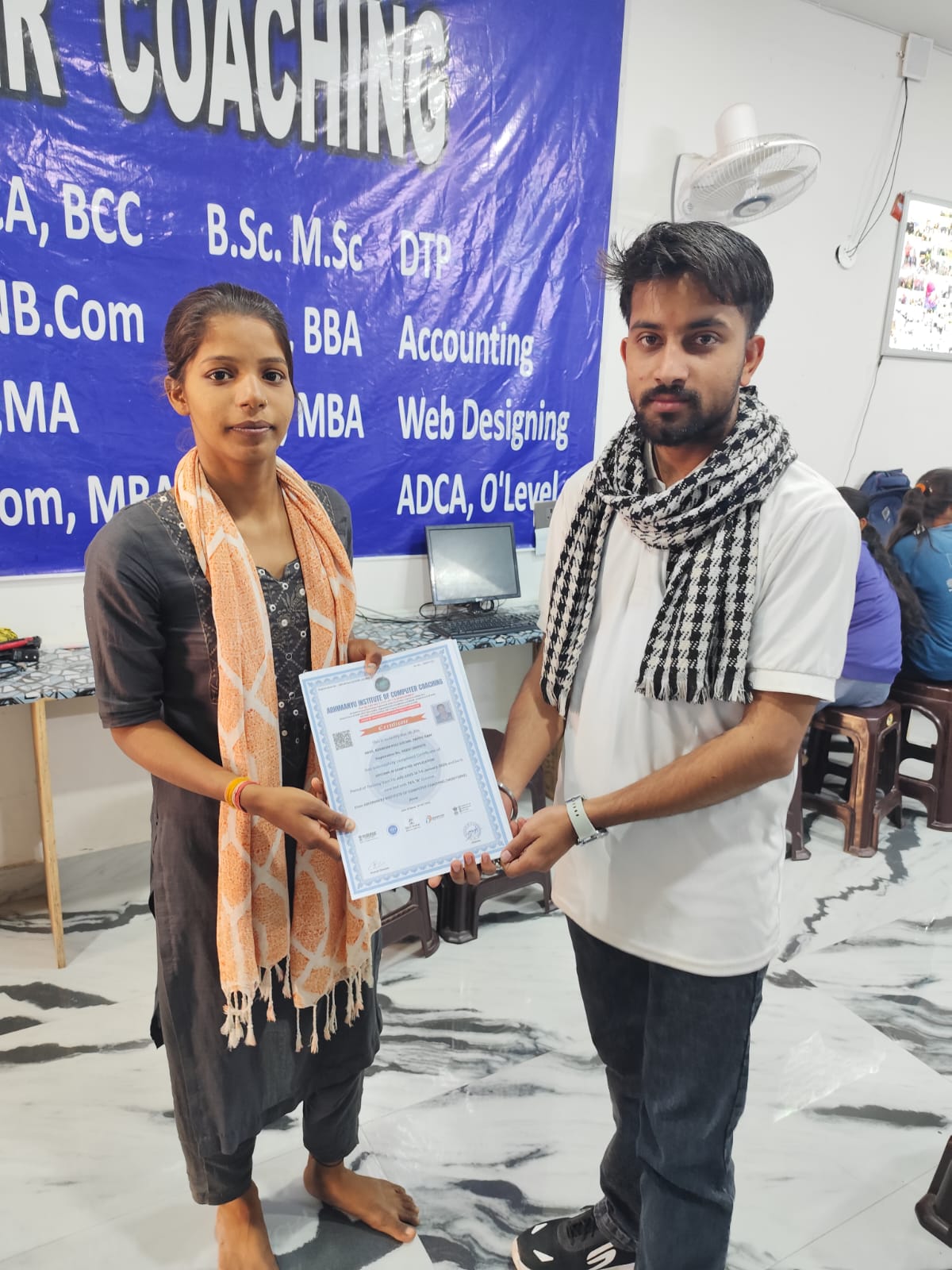 Student Diploma & Certificates