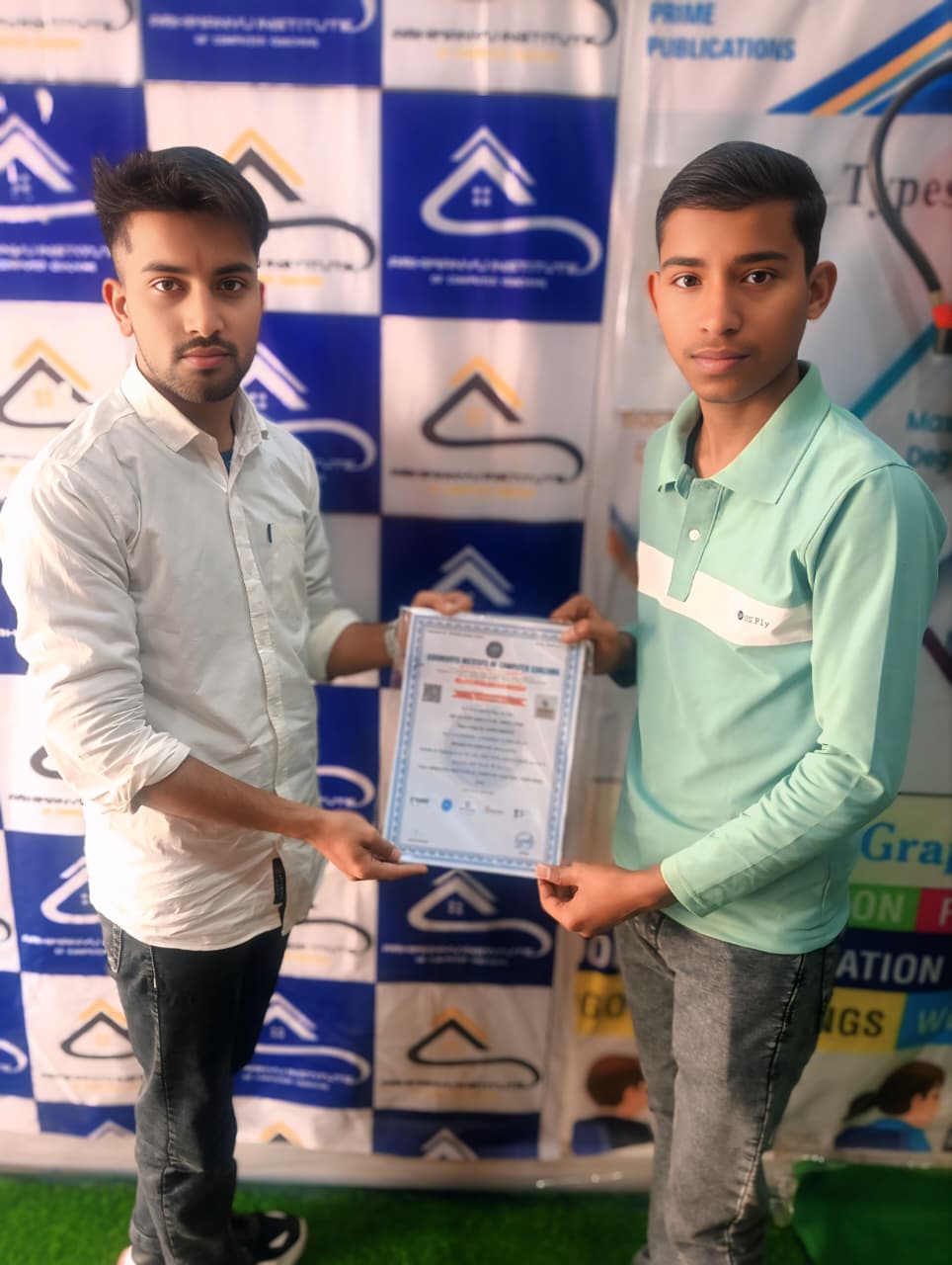Student Diploma & Certificates